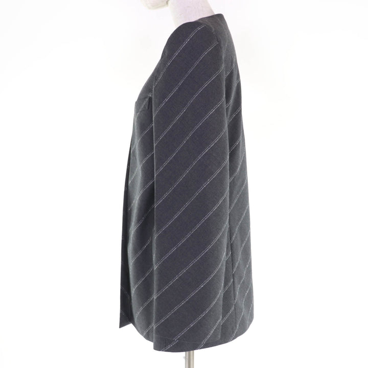 Excellent Stella McCartney Jacket Colorless Front Open gray wool Women 38 650021