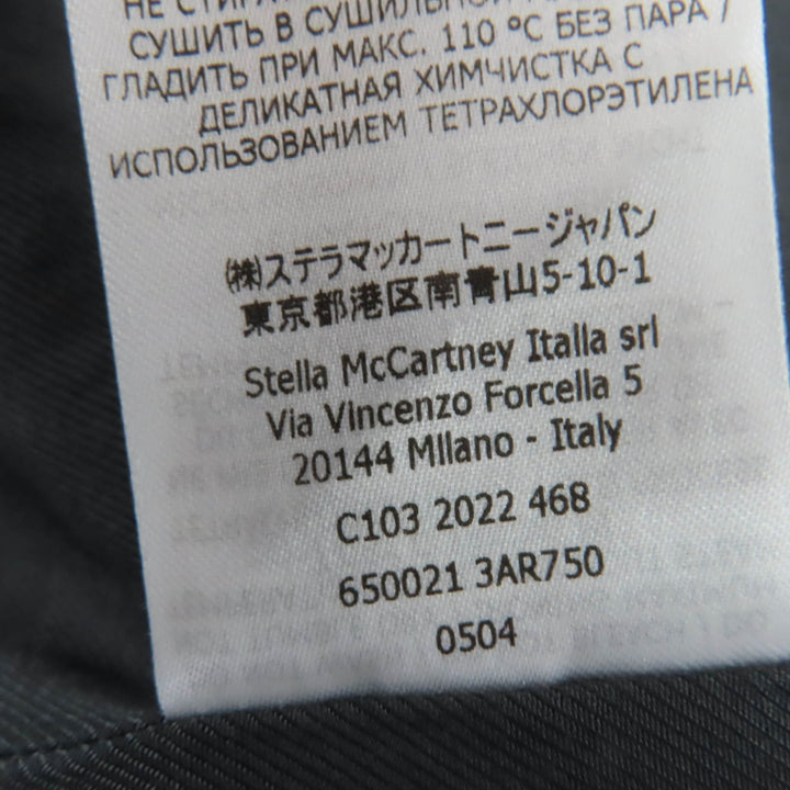 Excellent Stella McCartney Jacket Colorless Front Open gray wool Women 38 650021