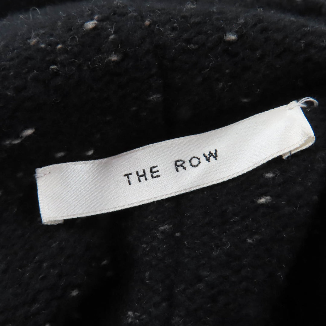 Excellent THE ROW knit bottle neck long sleeves Black series Women S 5372-Y460