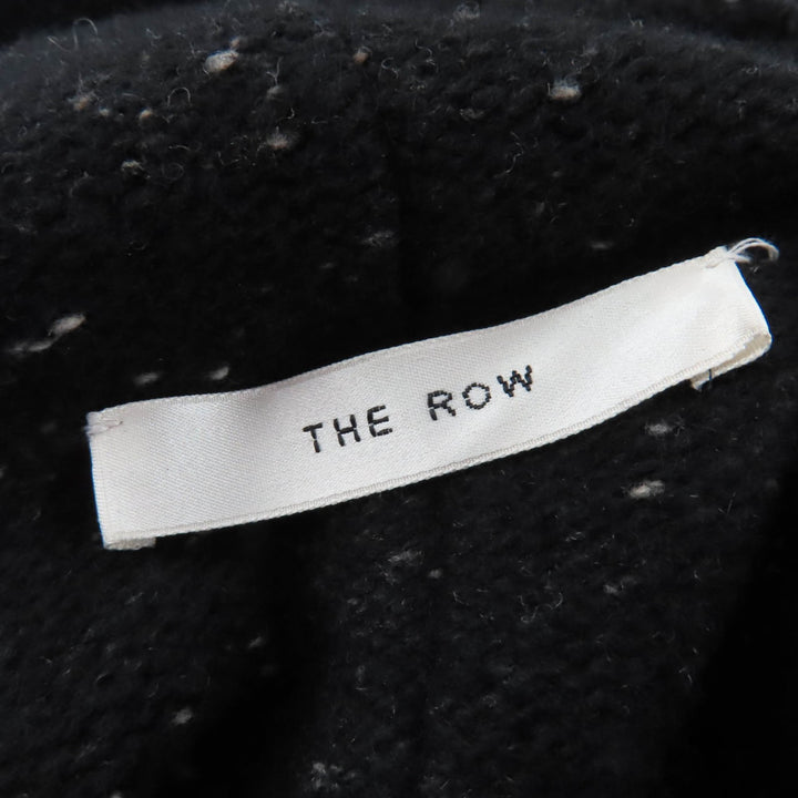 Excellent THE ROW knit bottle neck long sleeves Black series Women S 5372-Y460