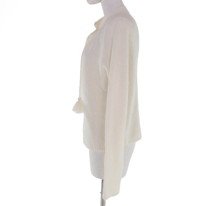 Great Christian Dior knit Bee embroidered long sleeves cashmere 42 014S59AM005