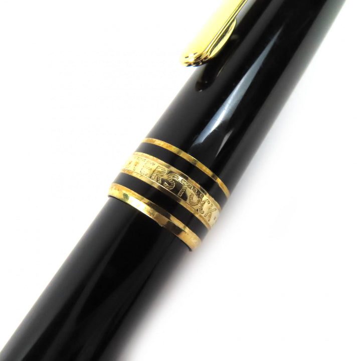 Very Good MONTBLANC Meisterstück Classic 146 Ballpoint Fountain Pen Set of 2 14K