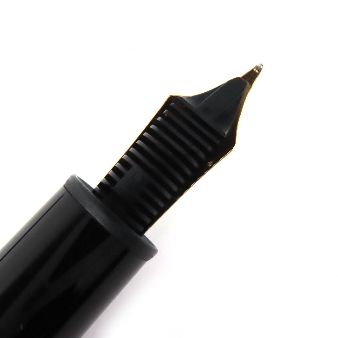 Very Good MONTBLANC Meisterstück Classic 146 Ballpoint Fountain Pen Set of 2 14K