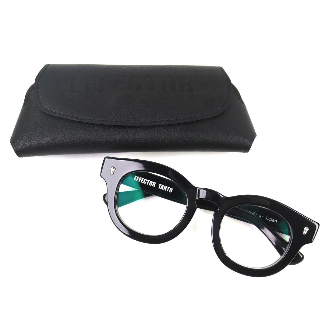 Very Good EFFECTOR Glasses TANTO Boston black ー mens