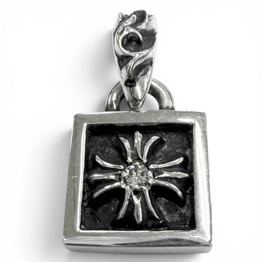 Great CHROME HEARTS Pendant top Silver 925 mens