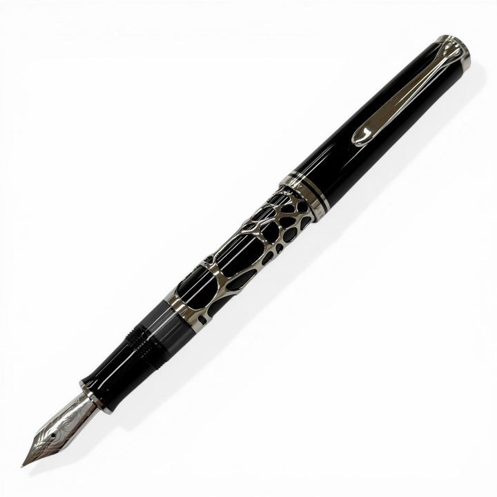 Excellent PERIKAN fountain pen Limited Edition Spirit of Gaudí black AG925 mens