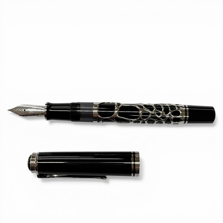 Excellent PERIKAN fountain pen Limited Edition Spirit of Gaudí black AG925 mens