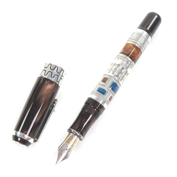 Excellent Montegrappa fountain pen L.E. 2000 Human Civilization