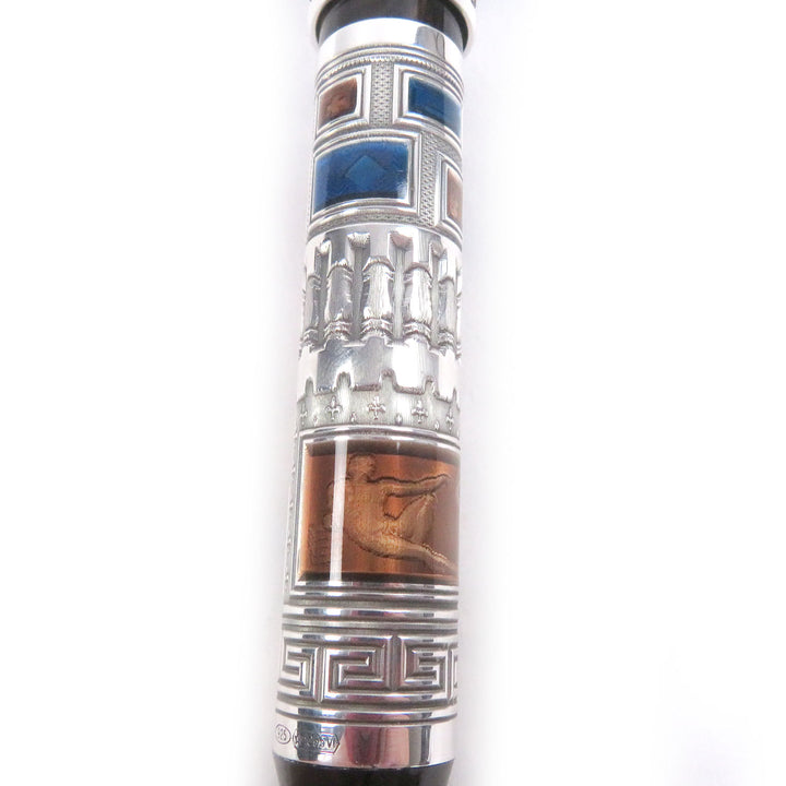 Excellent Montegrappa fountain pen L.E. 2000 Human Civilization