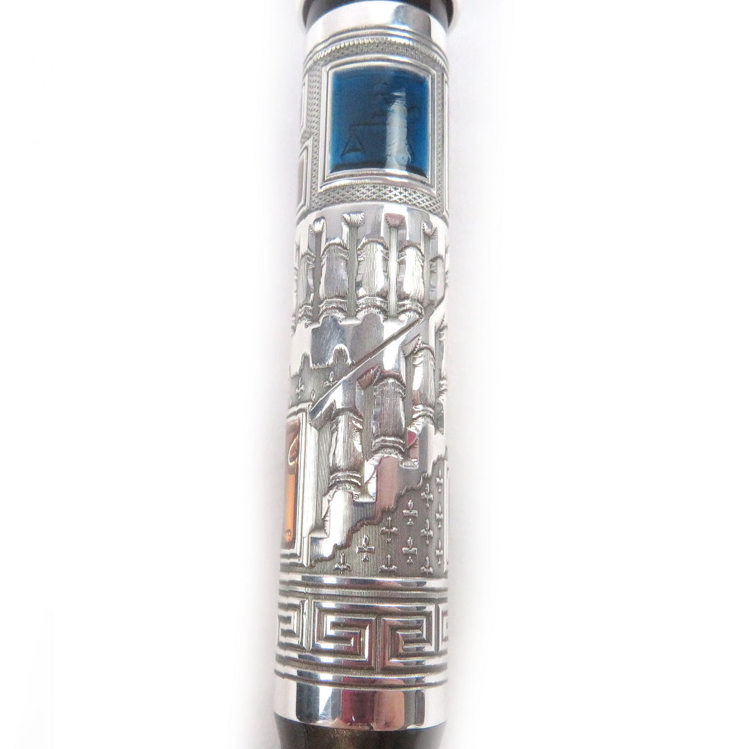 Excellent Montegrappa fountain pen L.E. 2000 Human Civilization