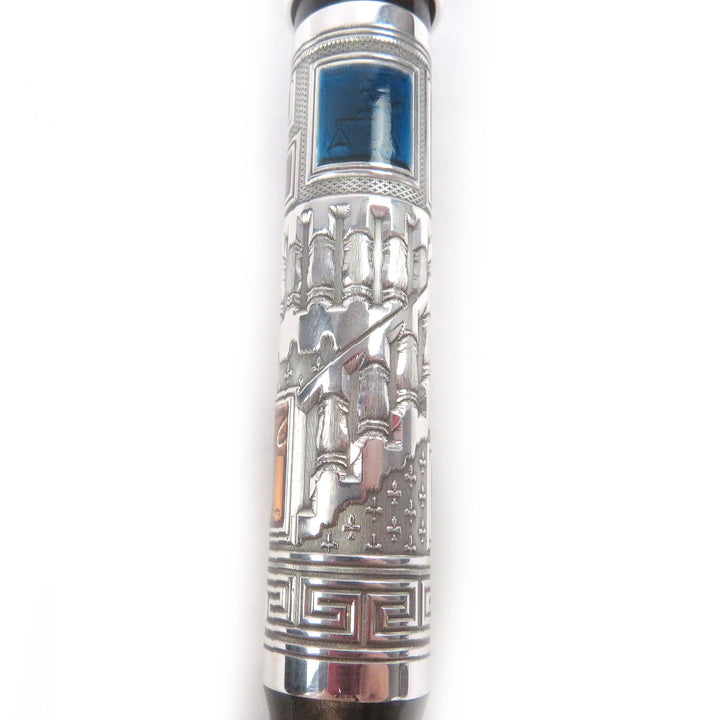 Excellent Montegrappa fountain pen L.E. 2000 Human Civilization