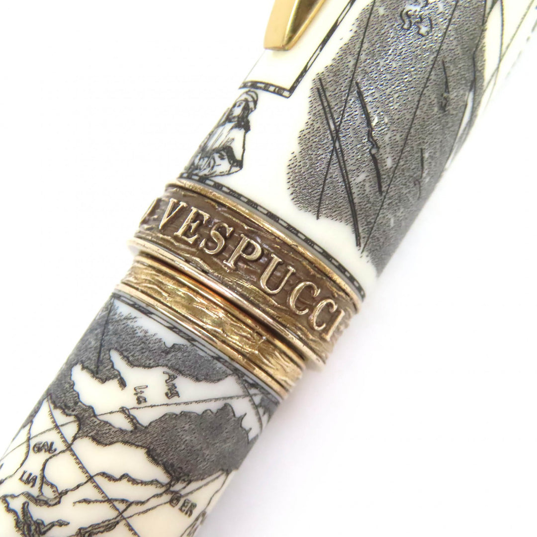 Great Visconti fountain pen Amerigo Vespucci 500 pieces worldwide 070/500 V55652