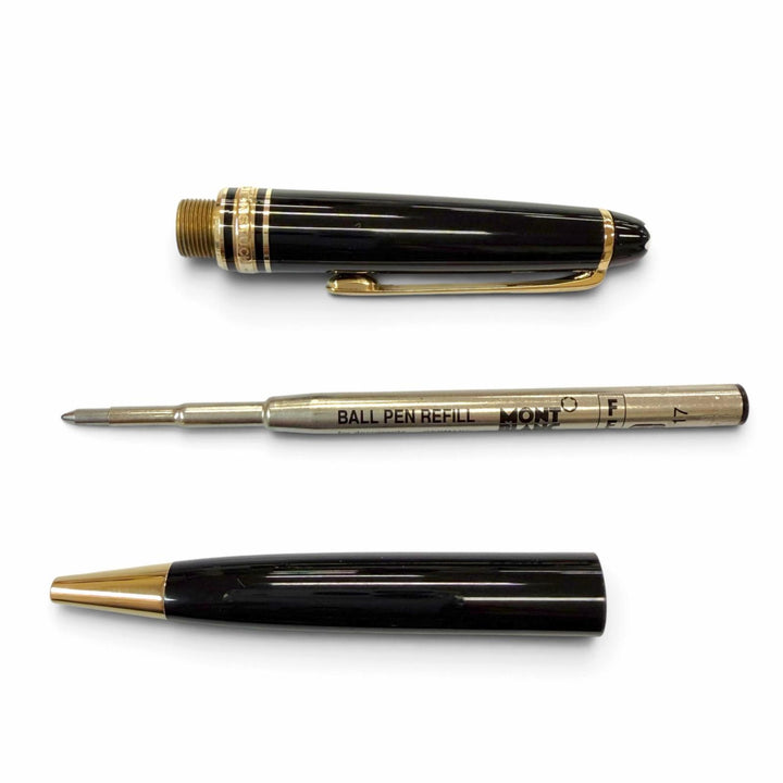 Excellent MONTBLANC Ballpoint pen Meisterstück Classic White Star Twist Type