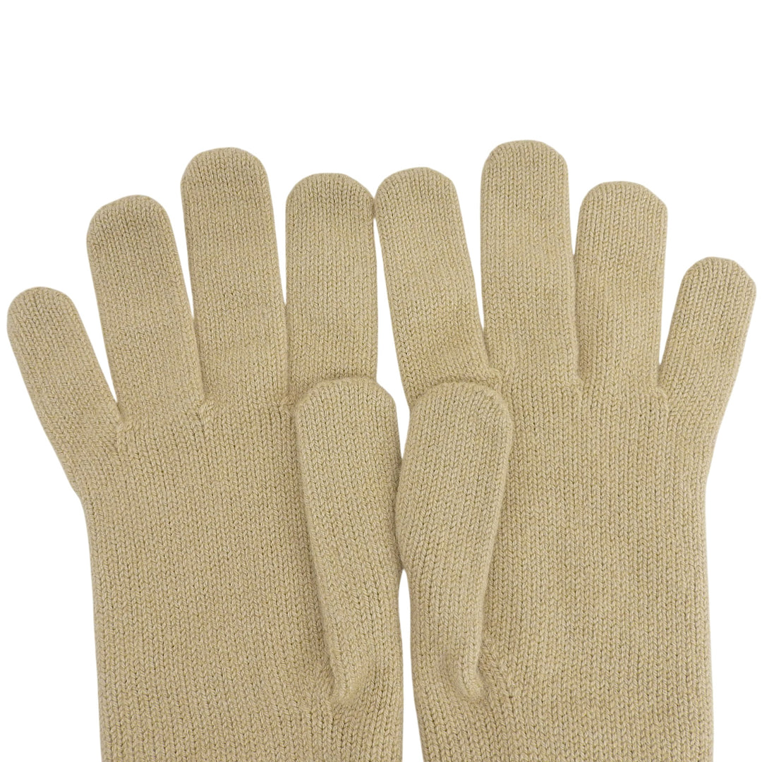 Pristine BURBERRY gloves beige cashmere mens 8098890