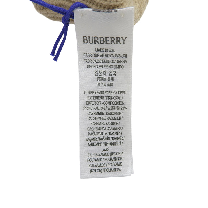 Pristine BURBERRY gloves beige cashmere mens 8098890