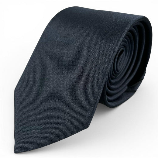 Pristine DIOR tie solid Navy silk mens 23U1047AU001