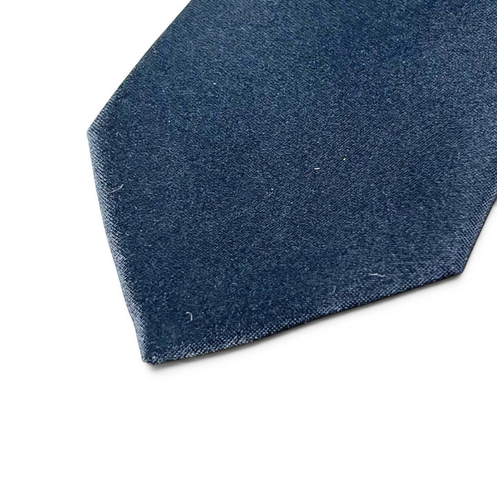 Pristine DIOR tie solid Navy silk mens 23U1047AU001