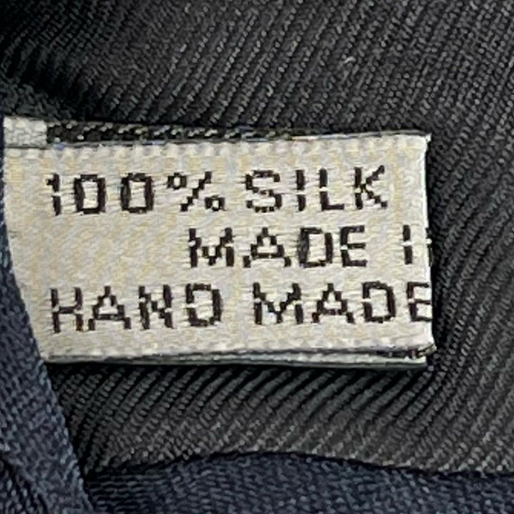 Pristine DIOR tie solid Navy silk mens 23U1047AU001