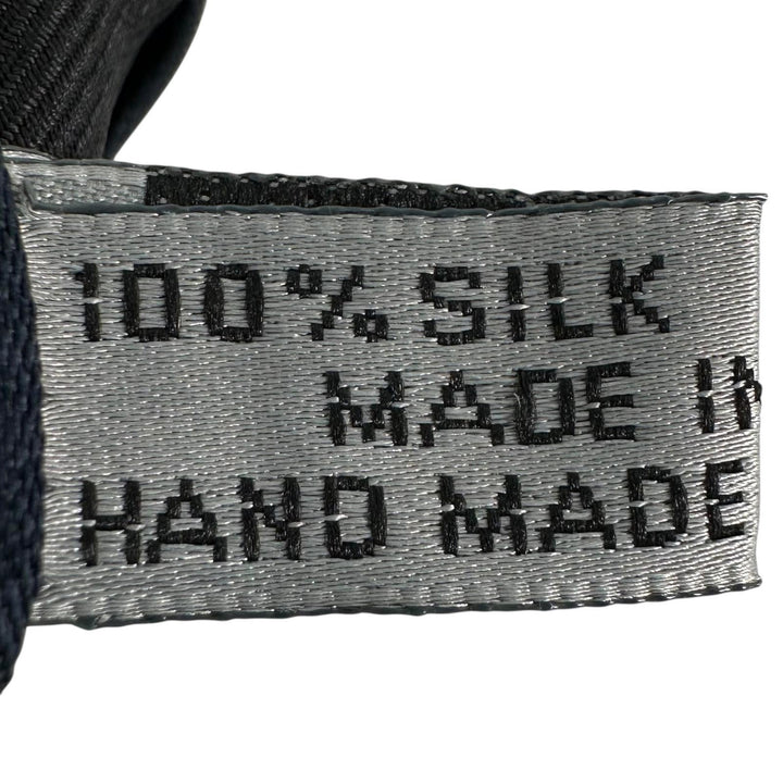 Pristine DIOR tie Solid Design Dark navy silk mens 23U1047AU001