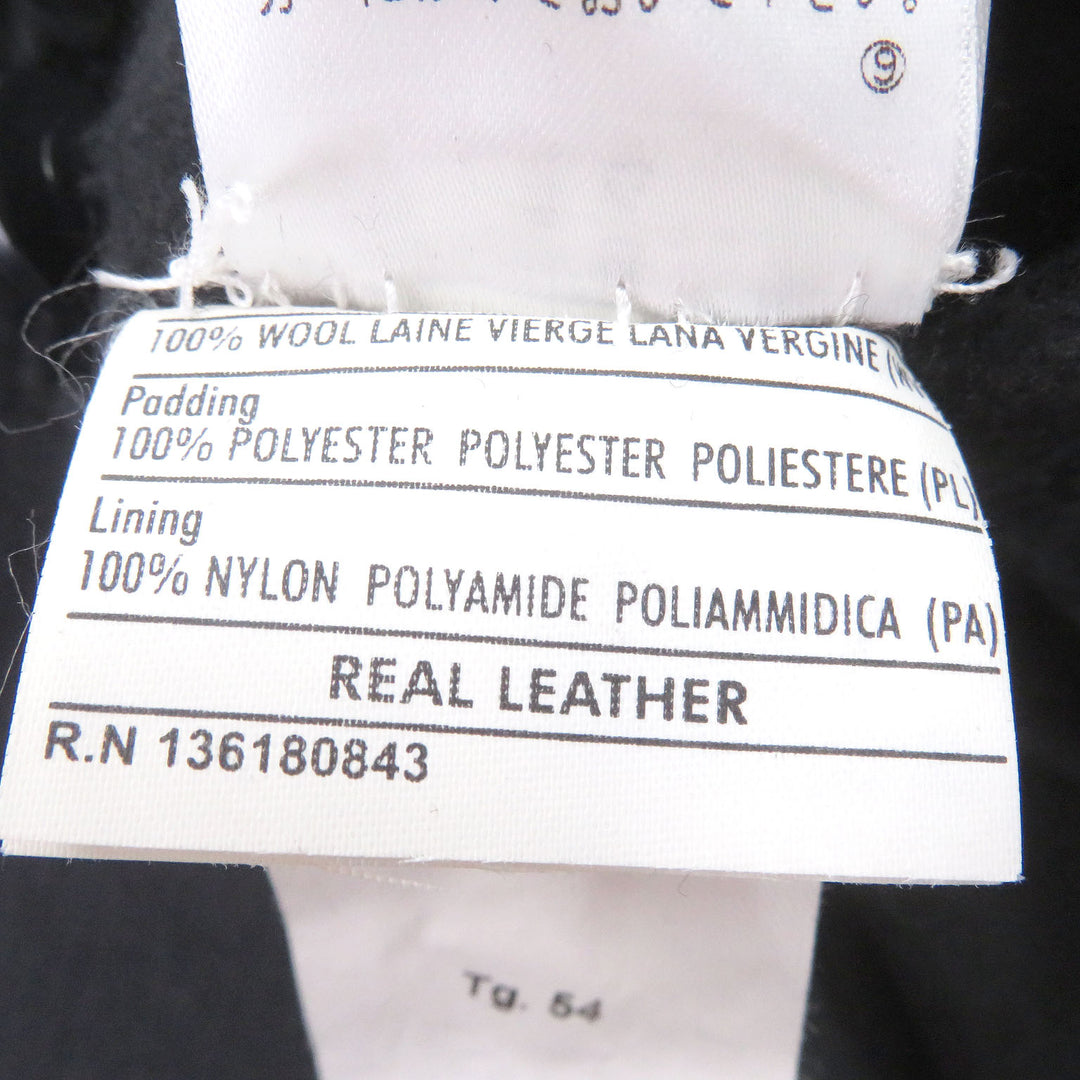 Great Salvatore Ferragamo pea coat Logo Silver Button Double Breasted