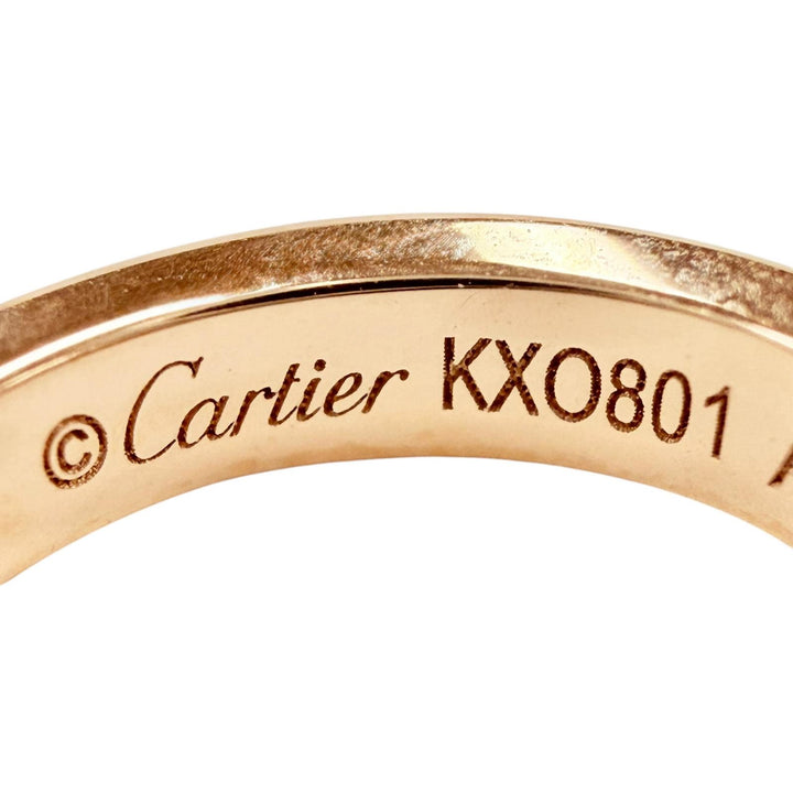 Excellent Cartier Pierce LOVE Mini Love Hoop Earrings (Small Model) Women KXO801