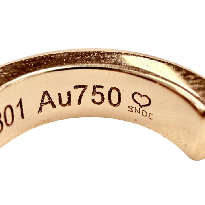 Excellent Cartier Pierce LOVE Mini Love Hoop Earrings (Small Model) Women KXO801
