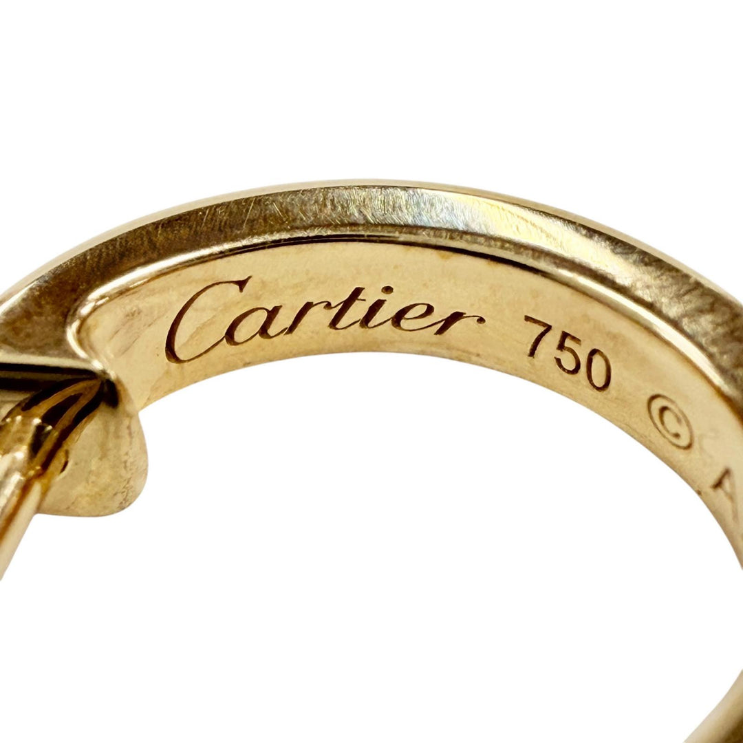 Excellent Cartier Pierce LOVE Mini Love Hoop Earrings (Small Model) 750 AXN851
