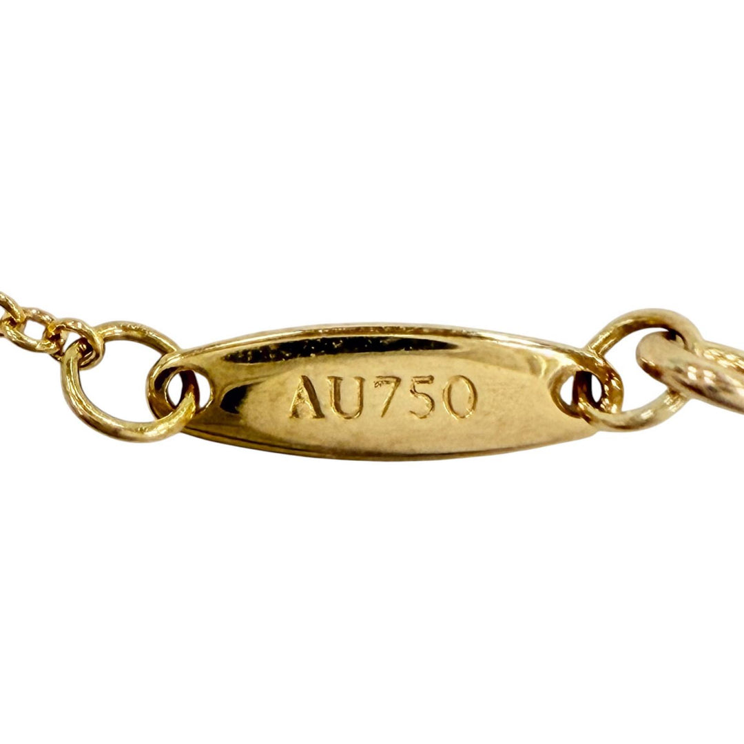 Excellent TIFFANY&Co. Necklace By the yard Yellow Gold AU750 Women 30883543