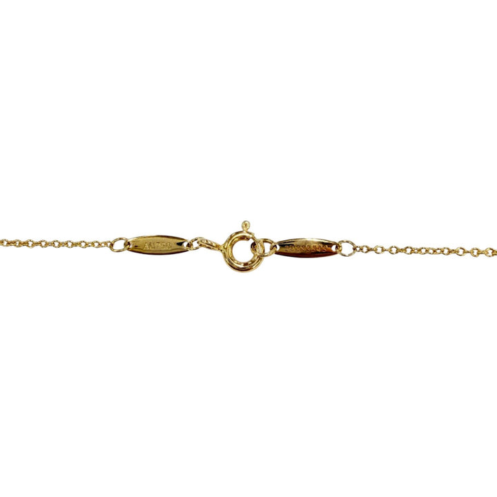 Excellent TIFFANY&Co. Necklace By the yard Yellow Gold AU750 Women 30883543