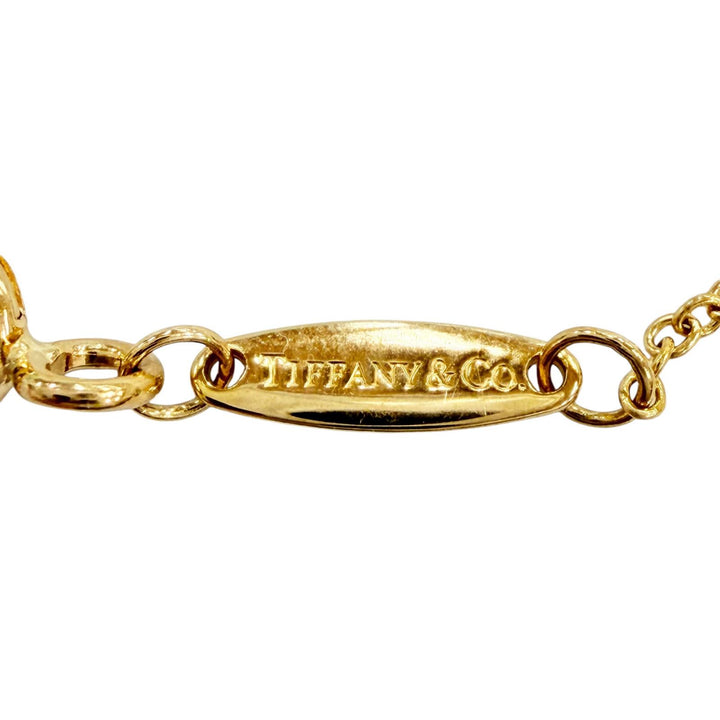 Excellent TIFFANY&Co. Necklace By the yard Yellow Gold AU750 Women 30883543