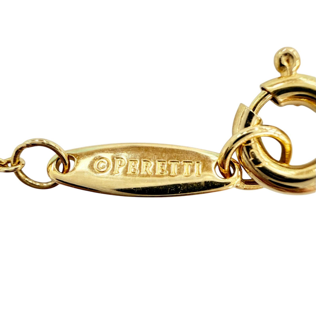 Excellent TIFFANY&Co. Necklace By the yard Yellow Gold AU750 Women 30883543