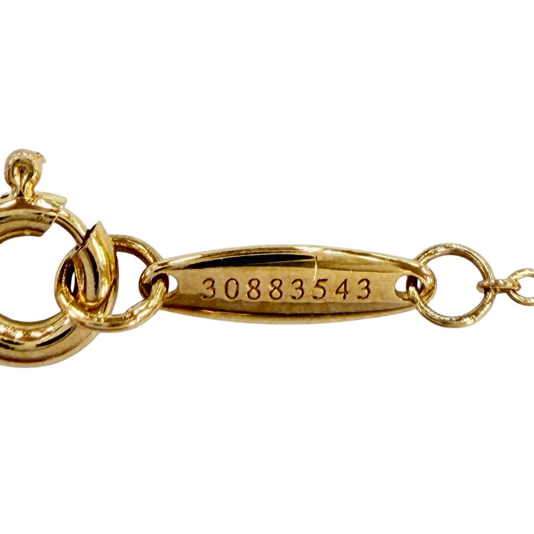 Excellent TIFFANY&Co. Necklace By the yard Yellow Gold AU750 Women 30883543