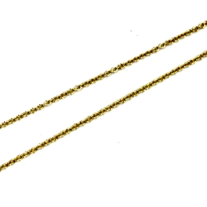 Great TIFFANY&Co. Necklace Smile Pendant Small Yellow Gold AU750 Women