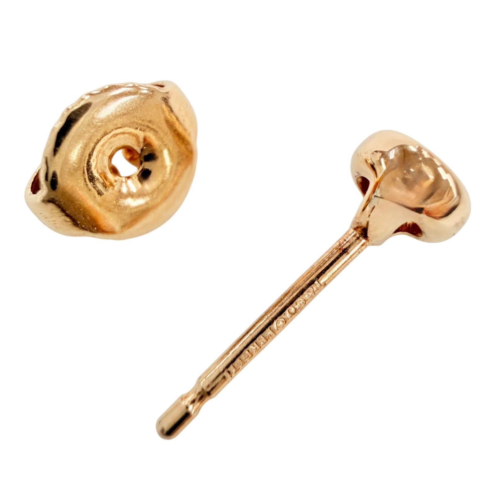 Tiffany & Co. 専用 Excellent TIFFANY&Co. Pierce By the yard Pink gold AU750 Women
