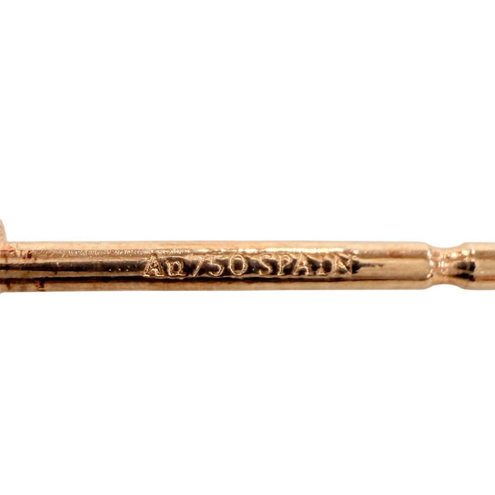 Excellent TIFFANY&Co. Pierce By the yard Pink gold AU750 Women