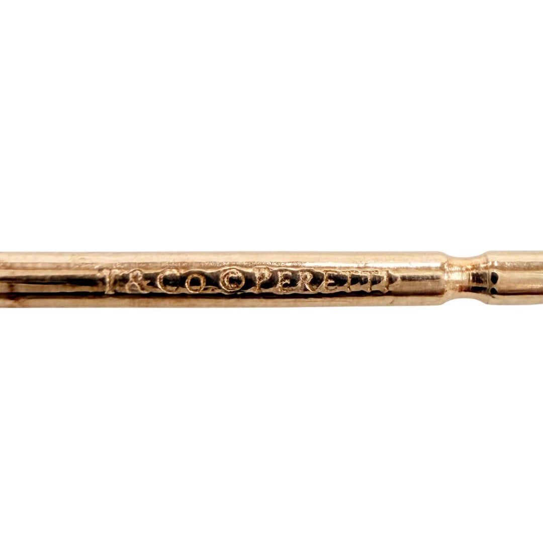 Excellent TIFFANY&Co. Pierce By the yard Pink gold AU750 Women