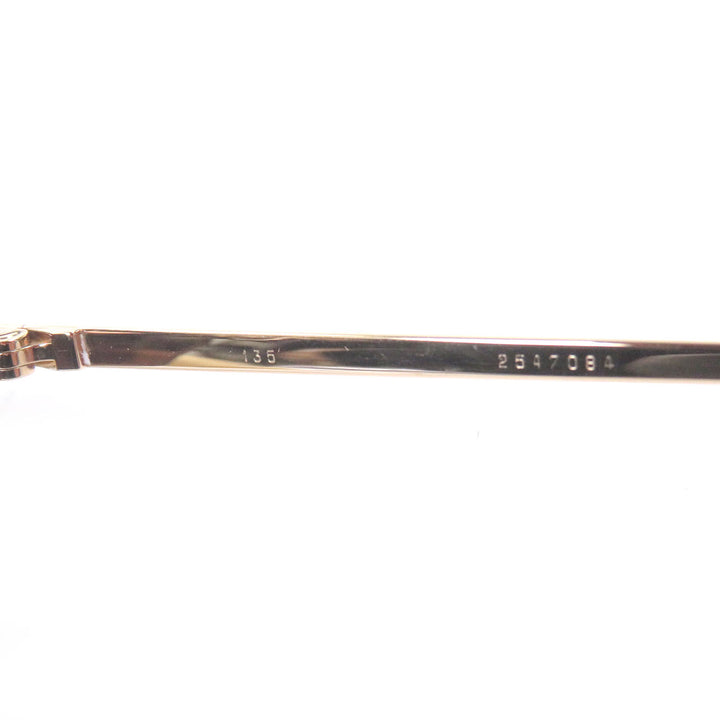 Great Cartier sunglasses Rimless Two-Point 135 gold mens