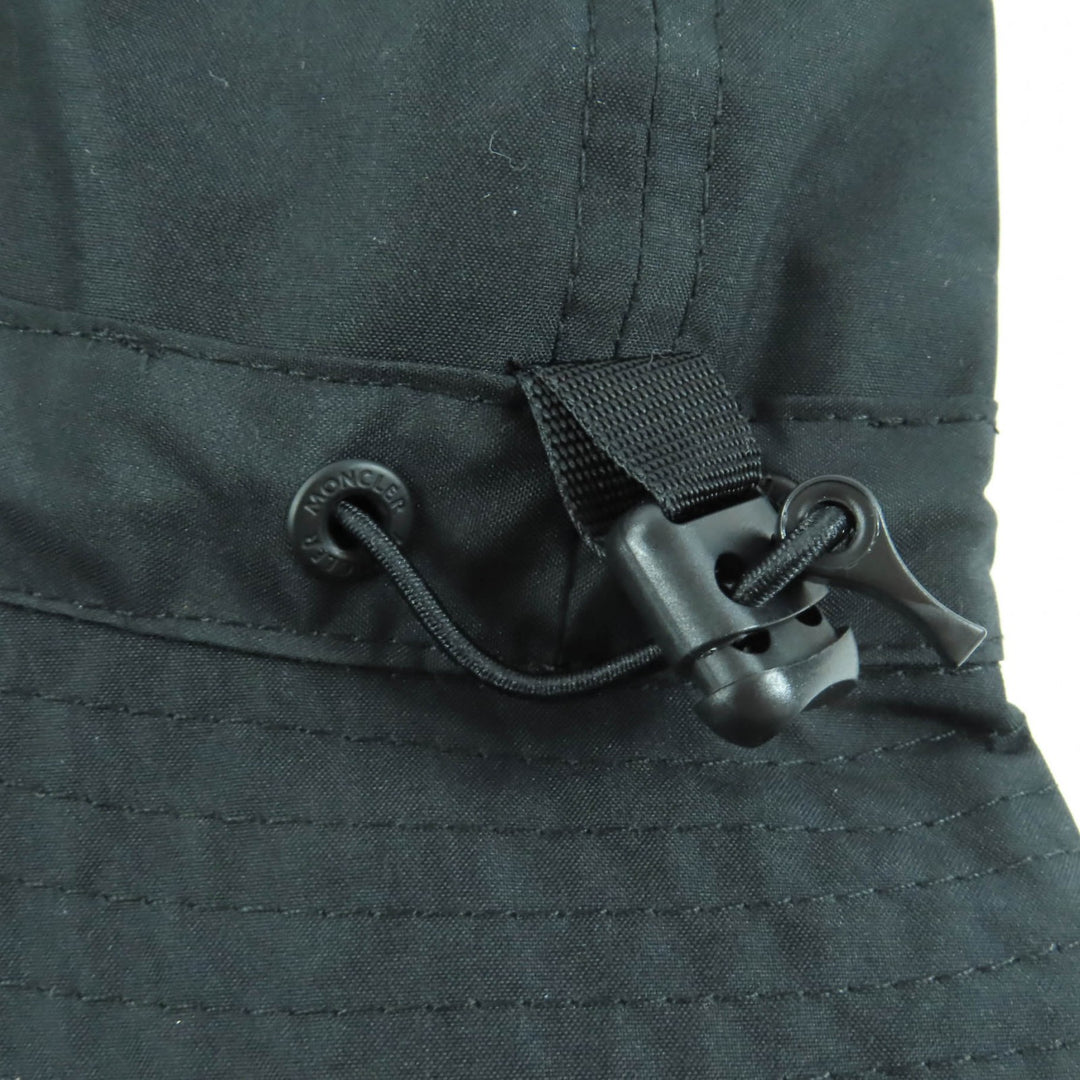 Pristine MONCLER GENIUS 4 HYKE hat black polyester Women M