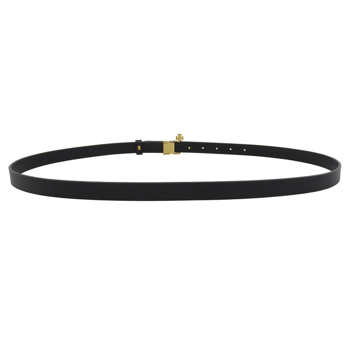 Pristine Vivienne Westwood belt Orb Buckle Narrow black leather mens