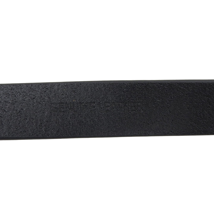 Pristine Vivienne Westwood belt Orb Buckle Narrow black leather mens