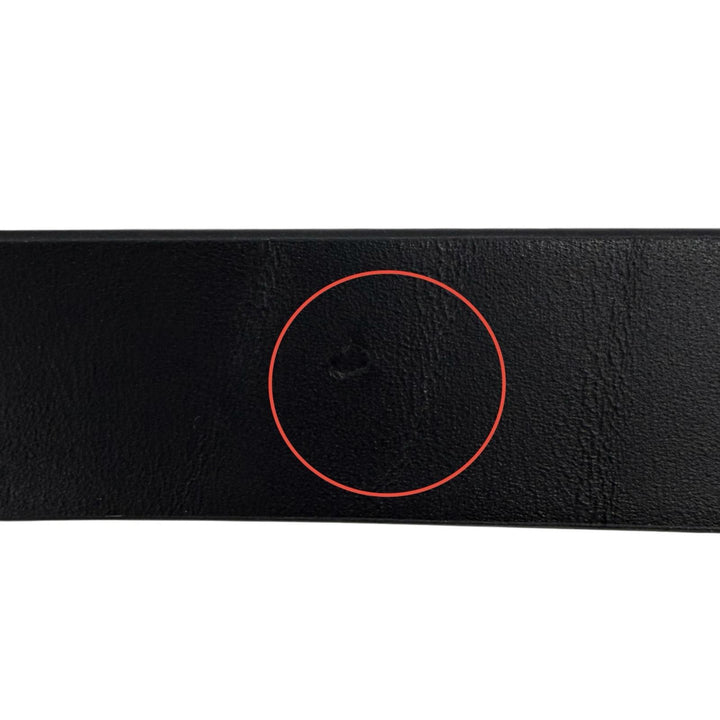 Pristine Vivienne Westwood belt Orb Buckle Narrow black leather mens