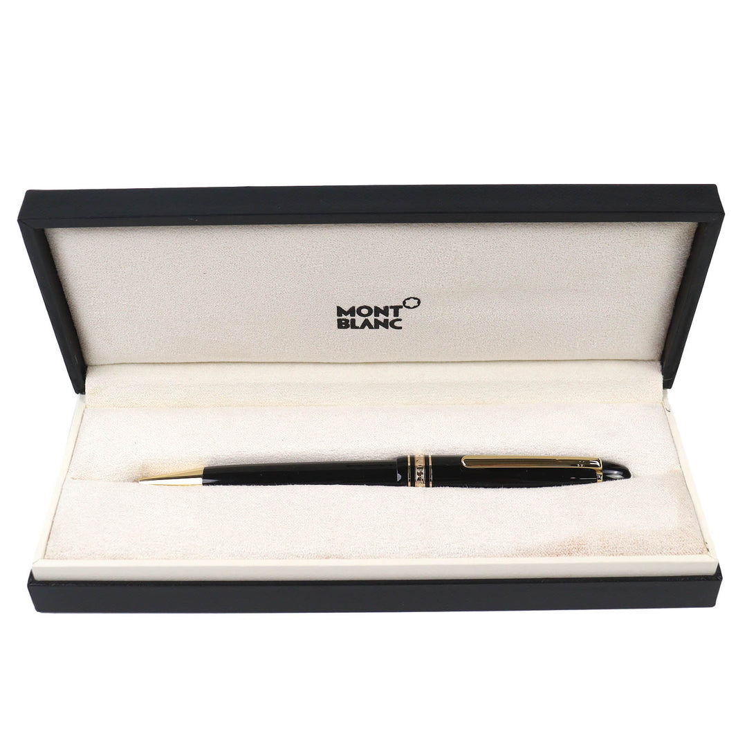 Excellent MONTBLANC Ballpoint pen Meisterstück Pix White Star Twist Style black