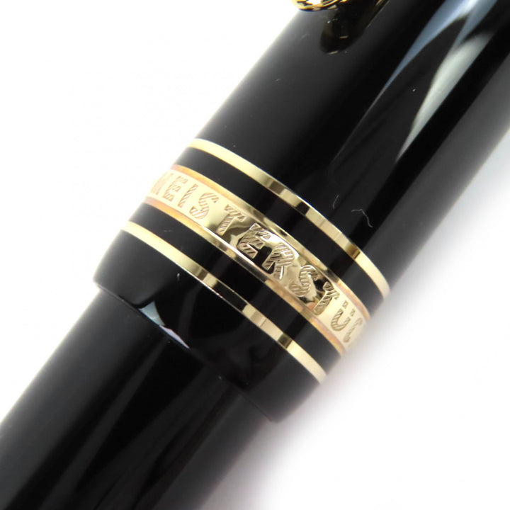 Excellent MONTBLANC Ballpoint pen Meisterstück Pix White Star Twist Style black
