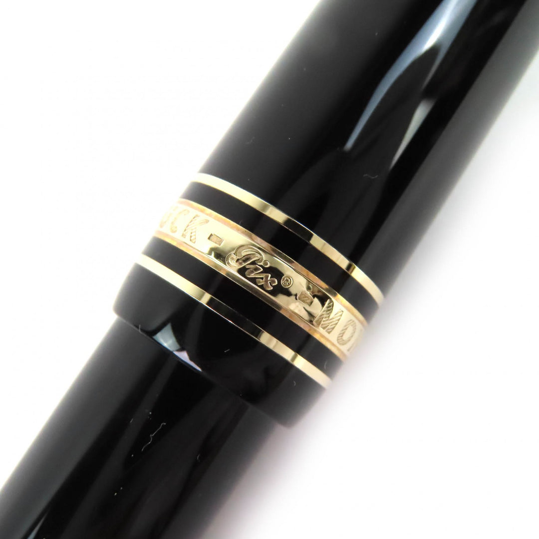 Excellent MONTBLANC Ballpoint pen Meisterstück Pix White Star Twist Style black
