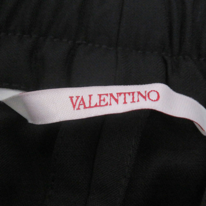 Excellent VALENTINO Pants Tapered pants black wool mens 46