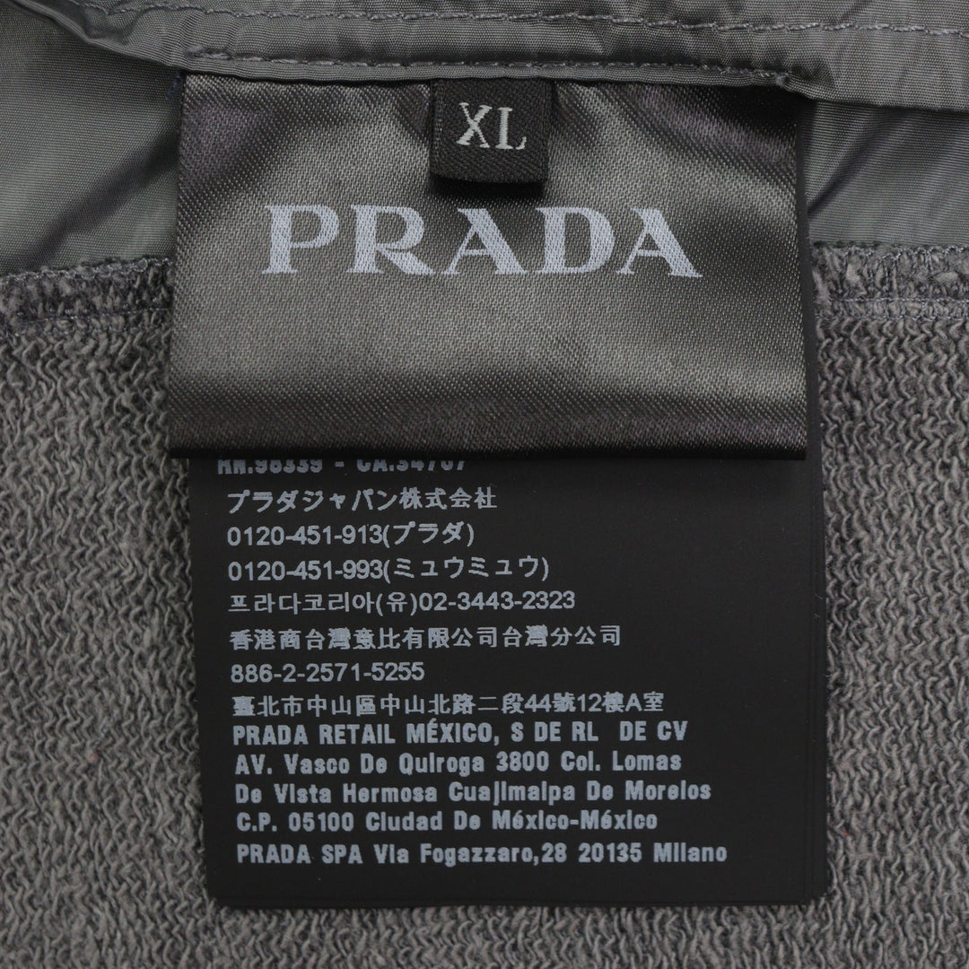 Great PRADA SPORTS Jacket gray cotton mens XL SJC547