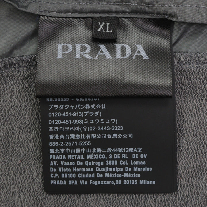 Great PRADA SPORTS Jacket gray cotton mens XL SJC547
