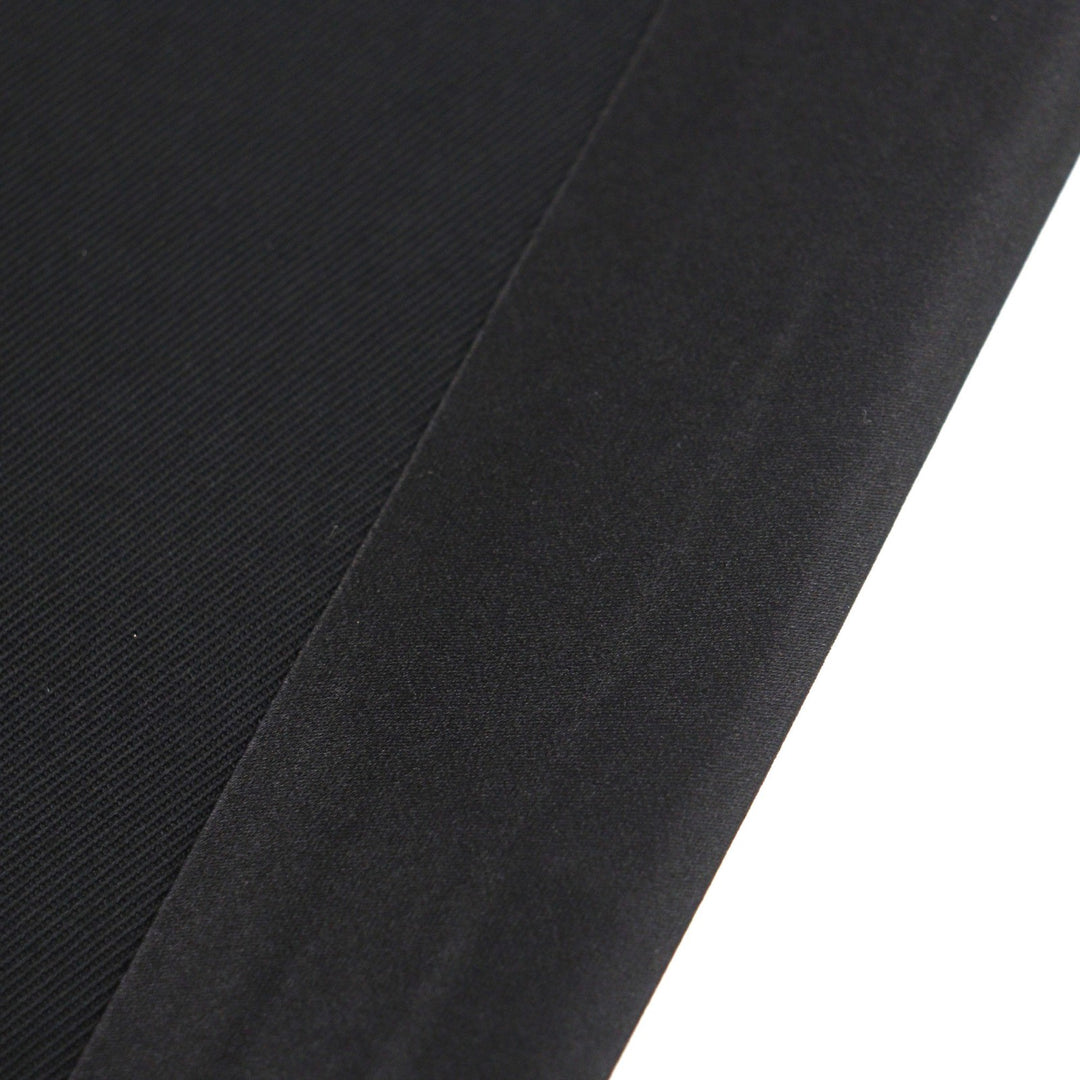 Excellent PRADA slacks black Virgin wool mens 46 SPH255