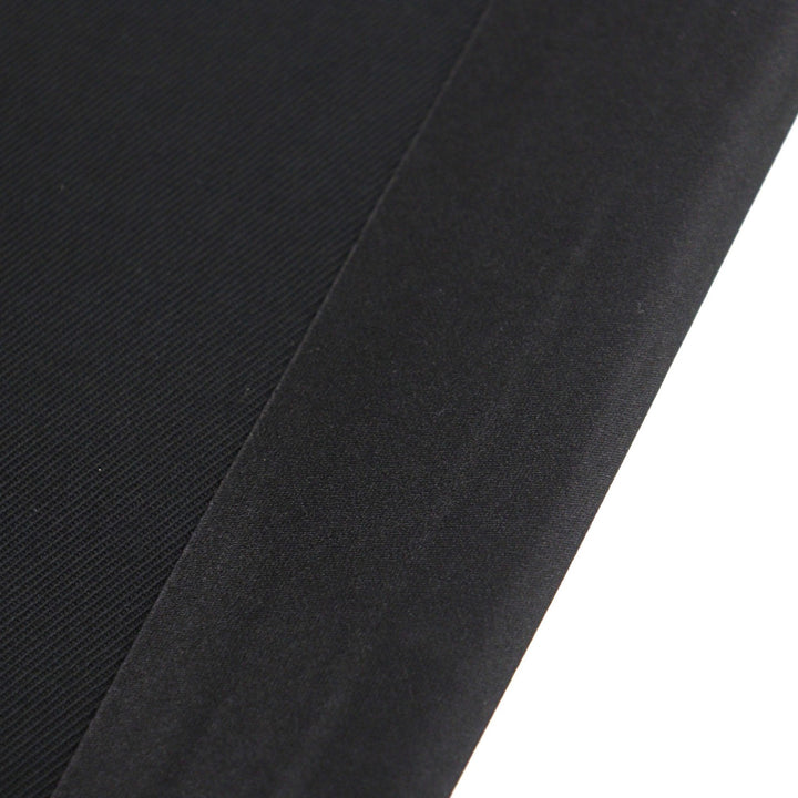 Excellent PRADA slacks black Virgin wool mens 46 SPH255