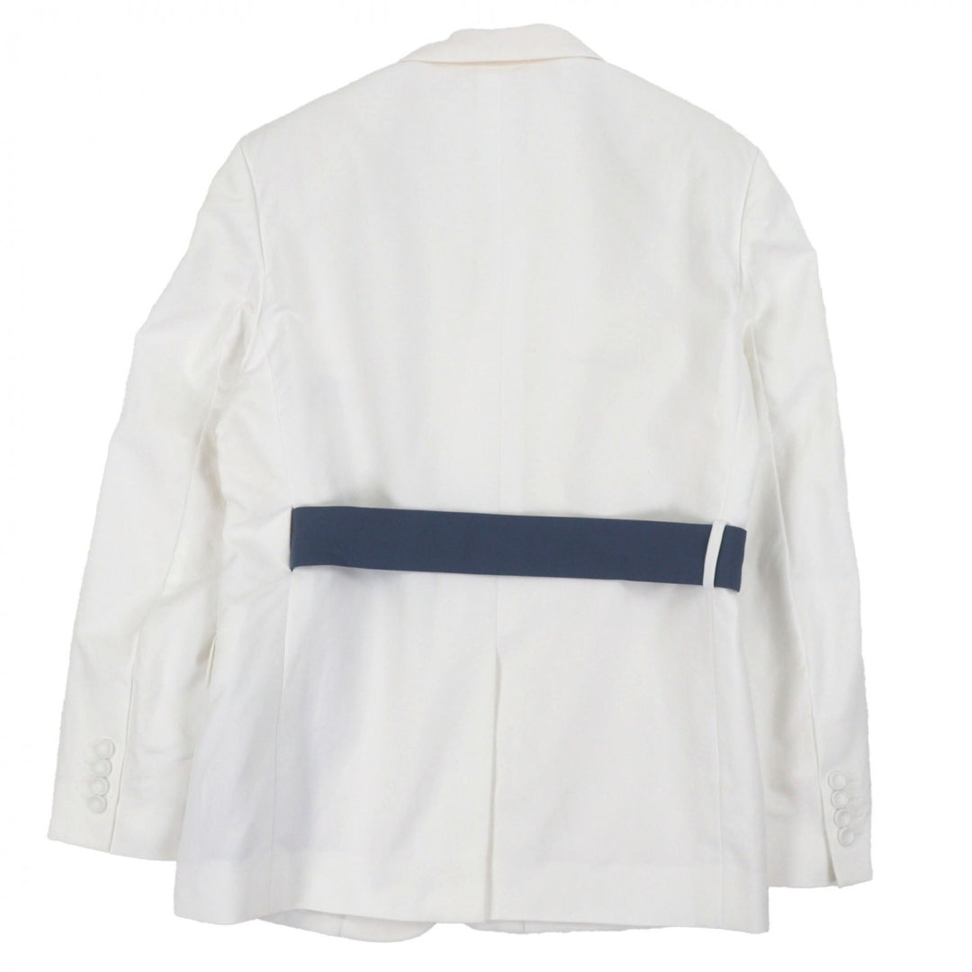 Excellent DIOR tailored jacket white cotton mens 48 193C261B4451